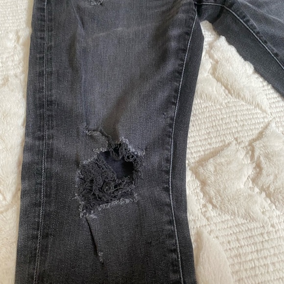 American Eagle Outfitters Men's Charcoal Skinny Jeans - Picture 3 of 6